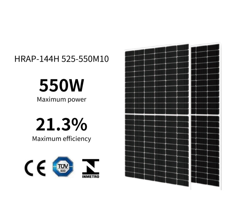 Apex Solar Energy Technology  (Yangzhou)  Co., Ltd. - Solarmodul - HRAP-144H 525-550M10 540 - Art. 188057