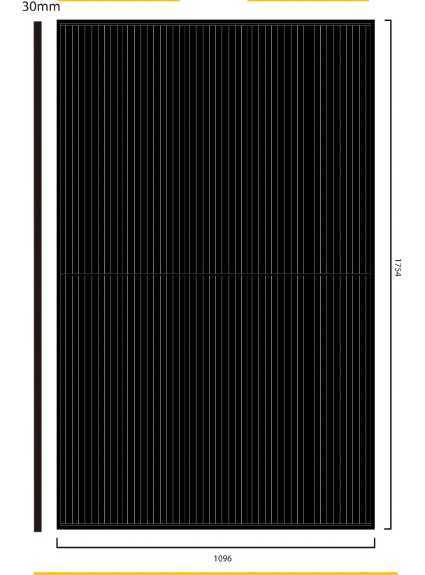 Hanover Solar GmbH - Solarmodul - HS410M-60-210 TB HS410M-60-210 - Art. 229877