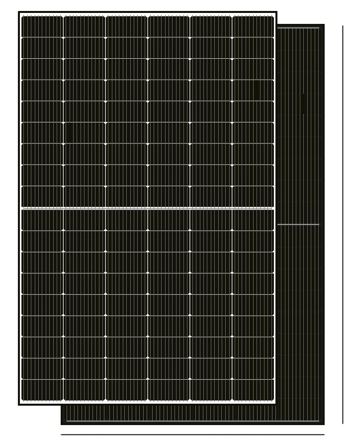 Hanover Solar GmbH - Solarmodul - HS410 425M-54-18X HW HS415M-54-18X - Art. 178096