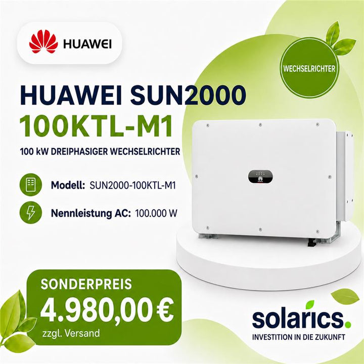 Huawei SUN2000-100KTL-M1 100kW Dreiphasiger Wechselrichter