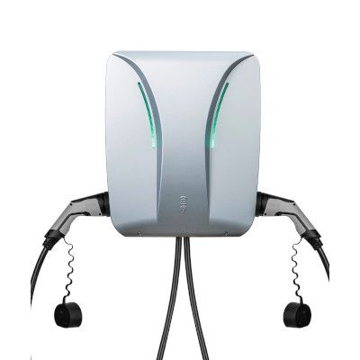 Hardy Barth cPH2 - 2T22 Typ 2 (links), Typ 2 Ladekabel 5m glatt (rechts) -Art. 509140