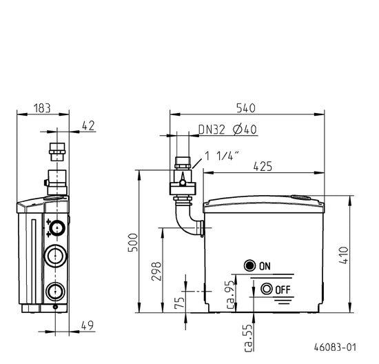 JUNG PUMPEN Hebefix Extra - Art. JP45757