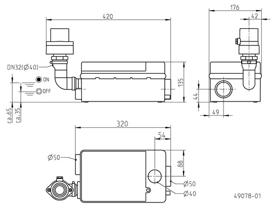 JUNG PUMPEN Hebefix Mini - Art. JP48727