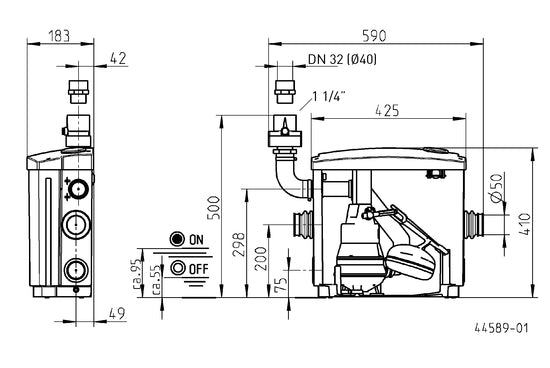 JUNG PUMPEN Hebefix Plus - Art. JP44544