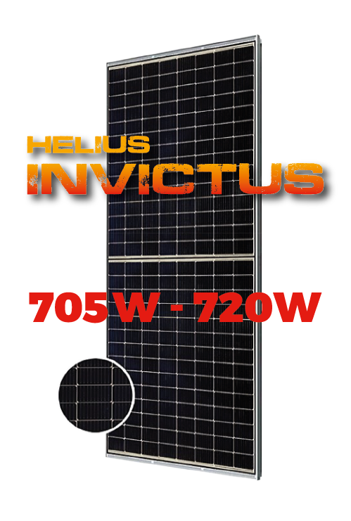 Helius Sunlink PV - Solarmodul - Helius Invictus HMF224M6 705HL-720HL HMF224M6 720HL - Art. 195385