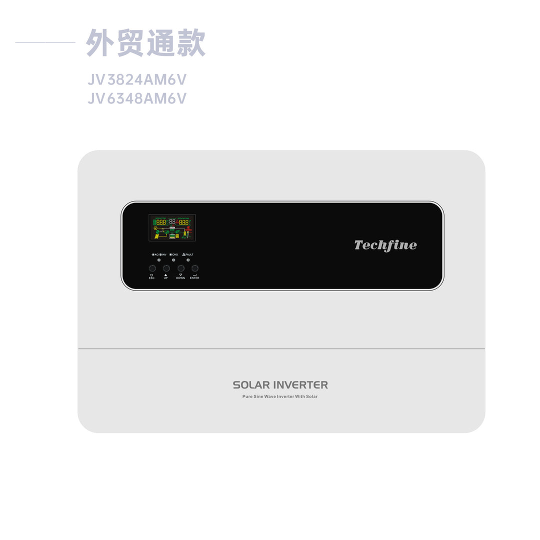 Guangdong Techfine Electronic Co., Ltd - Wechselrichter - High PV Input MPPT Solar Inverter 3800VA-12500VA JV10048AM8V - Art. 59601