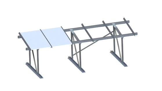 Lipu Metal (Jiangyin) Co., Ltd. - Montagesysteme - High Photovoltaic Aluminium Solar Mounting Stru... MGA - Art. 10726