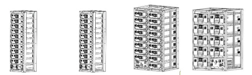 Ohisama Solar - Speicher - High Voltage LFP Battery System (HVC Series) HVC 691/280 - Art. 24445