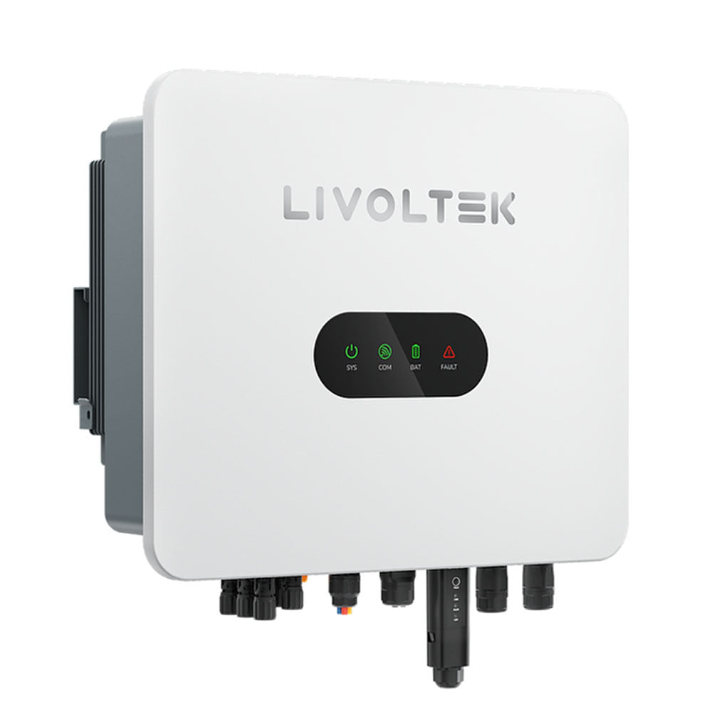Hybrid-Solarwechselrichter Livoltek HP3-12KD2 (12 kW, 3 Phasen, 2 MPPT)