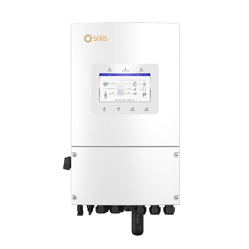 Hybrid-Solarwechselrichter Solis S6-EH1P6K-l-PLUS (6 kW, 1 Phasen, 2 MPPT)