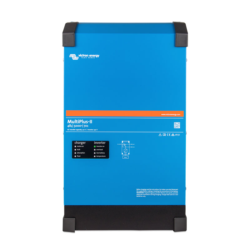 Hybrid-Solarwechselrichter Victron Energy MultiPlus-II 48/5000/70-50 (5kVa 48V 4 kW 1 Phasen)