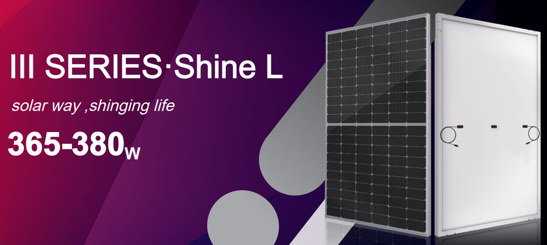 Jiangsu Nabai Solar Technology Co., Ltd. - Solarmodul - III SERIES·Shine L NB-(365-380)-BMB-HV NB-375-BMB-HV - Art. 211005