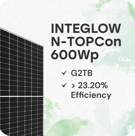 Avaada Energy Pvt. Ltd. - Solarmodul - INTEGLOW AVN72M10LTB 580-600W AVN72M10LTB 595 - Art. 237766