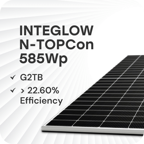 Avaada Energy Pvt. Ltd. - Solarmodul - INTEGLOW AVN72M10TB 565-585W AVN72M10TB 575 - Art. 237760