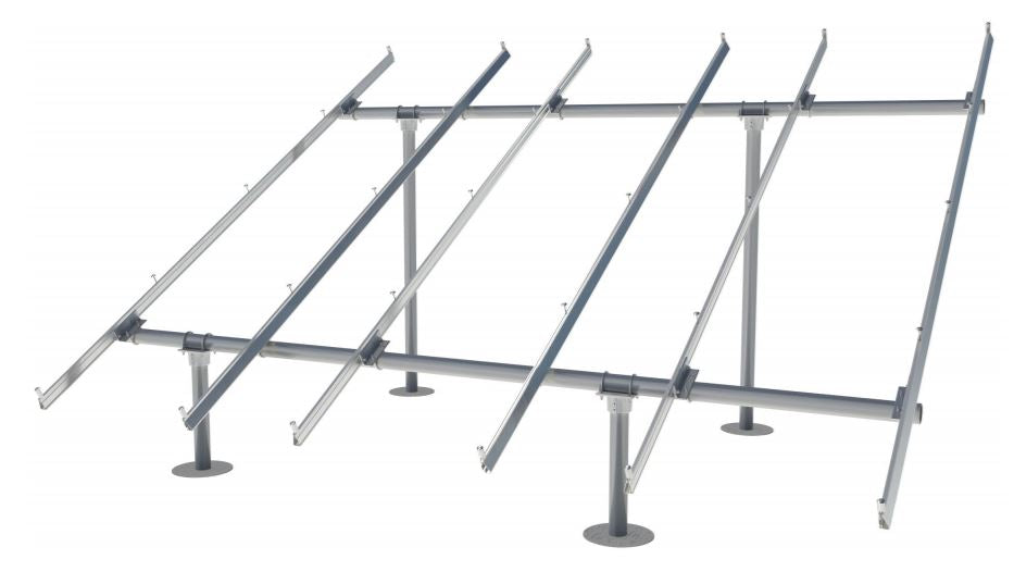 IronRidge, Inc. - Montagesysteme - XR Ground Mount System Ground Mount - Art. 161