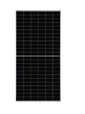 JA Solar JAM72D40-595/MB_SF Solarmodul 595 Wp, N-Typ Mono, bifazial, Halbzellen, 182 mm, Silberrahmen, MC4/EVO2, 23% Effizienz