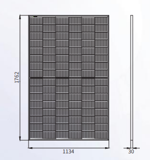 Jinneng Clean Energy Technology Ltd. - Solarmodul - JNBN96-440~460 (1.6mm Cell Available) JNBN96-440 - Art. 214963