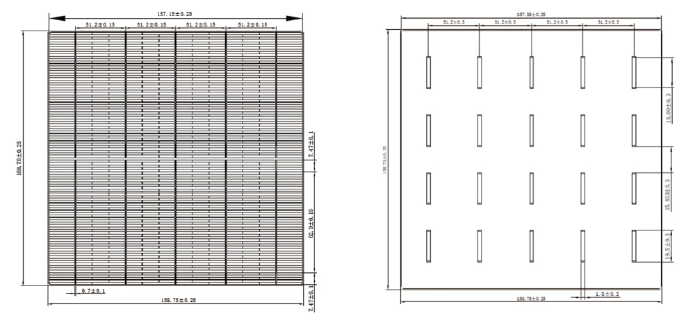 Yixing JS Solar Co., Ltd - Zellen - JS158M5 Mono 223 - Art. 23595