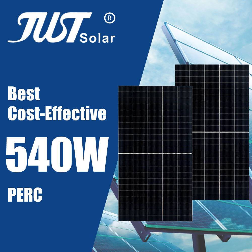 Just Solar Group Limited - Solarmodul - JST-EBMH-(540-560)W-D 182mm Half cut Mono Module JST-EBMH-540W-D - Art. 149396