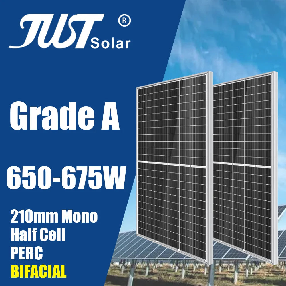 Just Solar Group Limited - Solarmodul - JST210*210-M-66-MH-(650-670)W JST210*210-M-66-MH-670W - Art. 171582