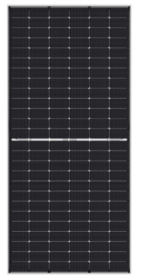 Jinko Solarmodul Tiger JKM605N-78HL4-BDV Bifacial 605W Silberner Rahmen