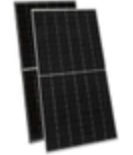 Jinko Solarmodule JKM375N-6TL3-V Schwarzer Rahmen 1500V
