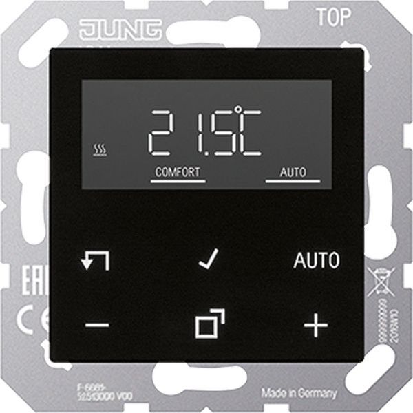 Jung Raumtemperaturregler TRDA1790SW mit Display Standard – Jung