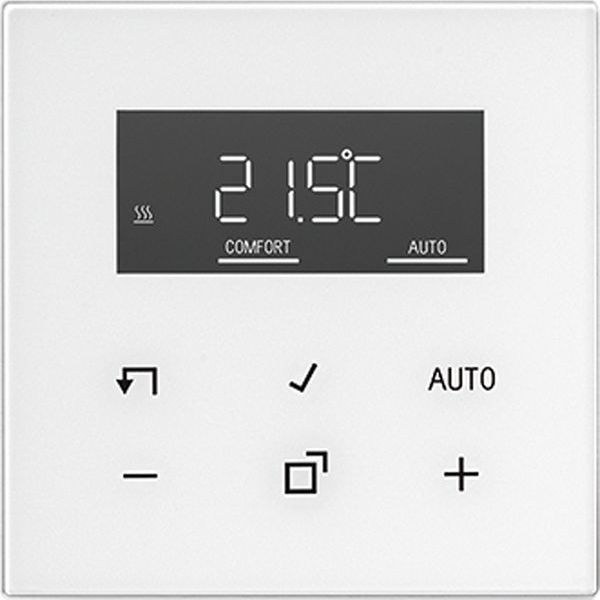 Jung Raumtemperaturregler TRDLS1790WW mit Display Standard – Jung