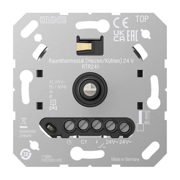 Jung Raumthermostat Heizen/Kühlen 24 V