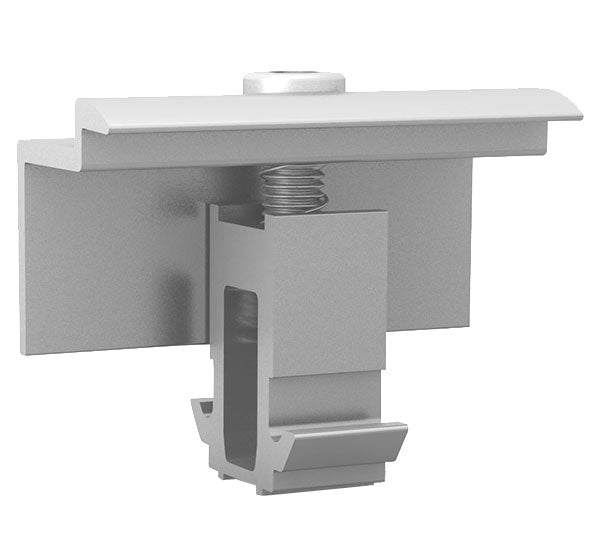 K2 Systems EC SET DOMECLAMP 30-50MM SILVER UNIVERSAL Endklemmen-Set Dome 6