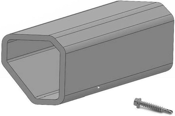 K2 Systems Schienenverbinder M RC SingleRail 63 Set SU=4 – K2 Systems