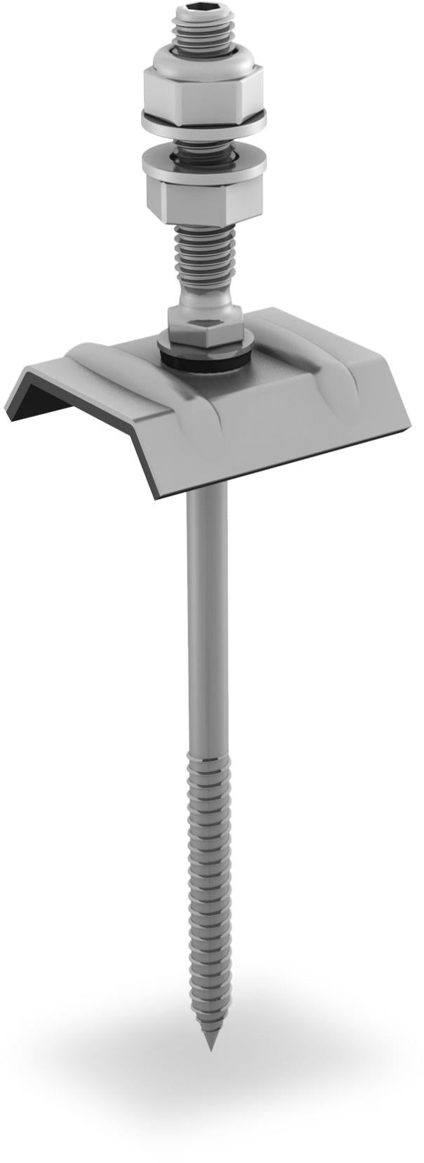 K2 Systems Solarbefestiger 100 mm M10x50 mit Kalotte für Holzunterko – K2 Systems