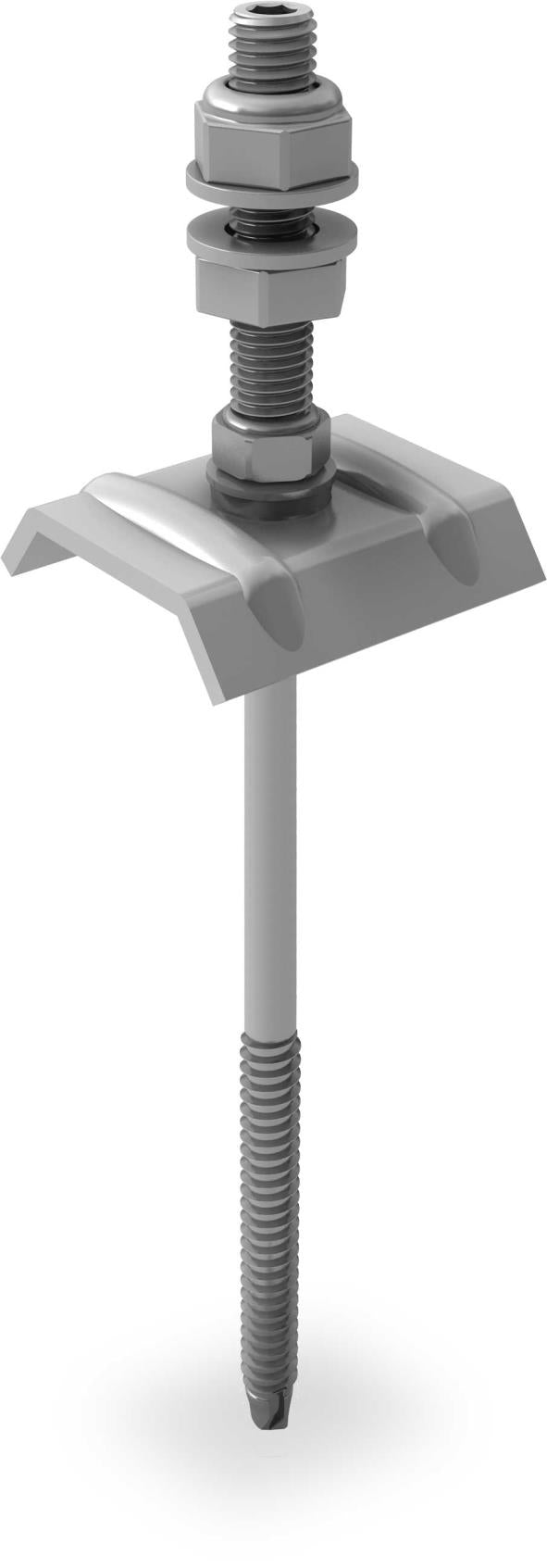 K2 Systems Solarbefestiger 85 mm M10x50 mit Kalotte für – K2 Systems