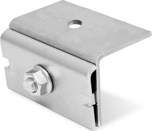 K2 Systems Stehfalzklemme P RF StS M10 A2 Rundloch – K2 Systems