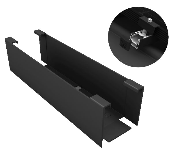 Solarics_K2 SYSTEMS Flachdachsysteme BLACKCOVER SINGLERAIL 36 ABDECKUNG FÜR SINGLERAIL 36 / SINGLERAIL 36 LIGHT