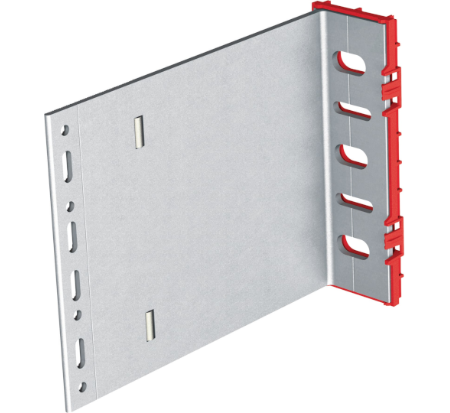 K2 Systems Montagesysteme Konsole FacadeRail, 280mm, Variante L Montagewinkel, Aluminium, Breite 155mm