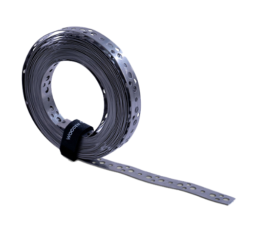 K2 Systems Montagesysteme WB P-Rack metal perforated tie 20x0.8 Lochband als Windverband