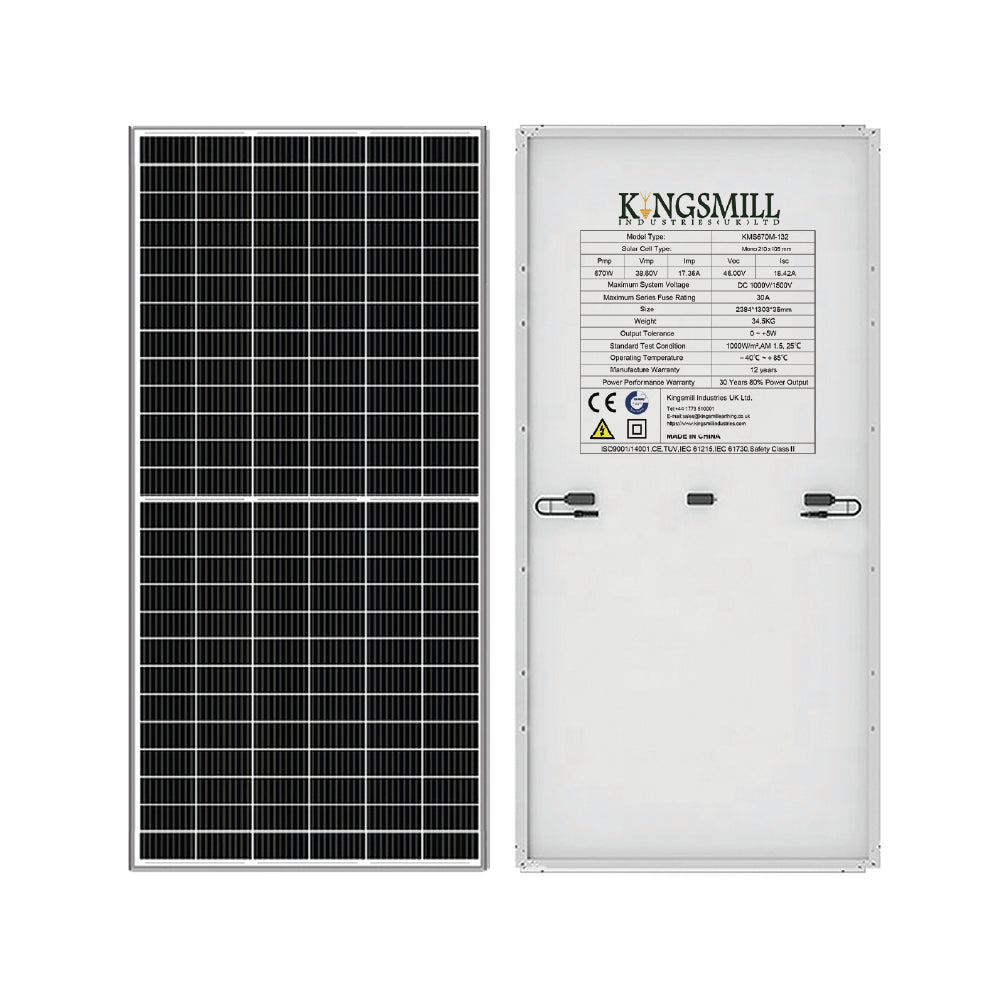 Kingsmill Industries (UK) Ltd - Solarmodul - KMS670M-132 KMS670M-132 - Art. 204624