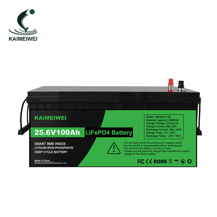 Shenzhen kaimeiweike Electronics Co., Ltd. - Speicher - KMW 24V Battery Series 24V 100Ah - Art. 32621
