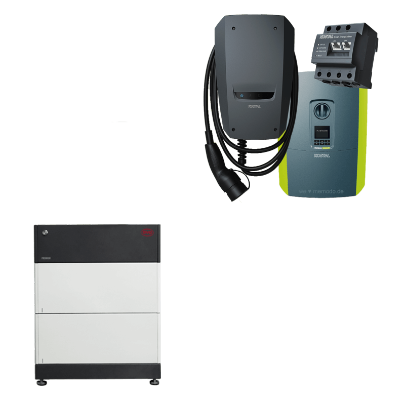 Kombipaket mit Kostal Plenticore plus 5.5 G2, Enector 11kW Wallbox + BYD HVS 5.1 Speicher