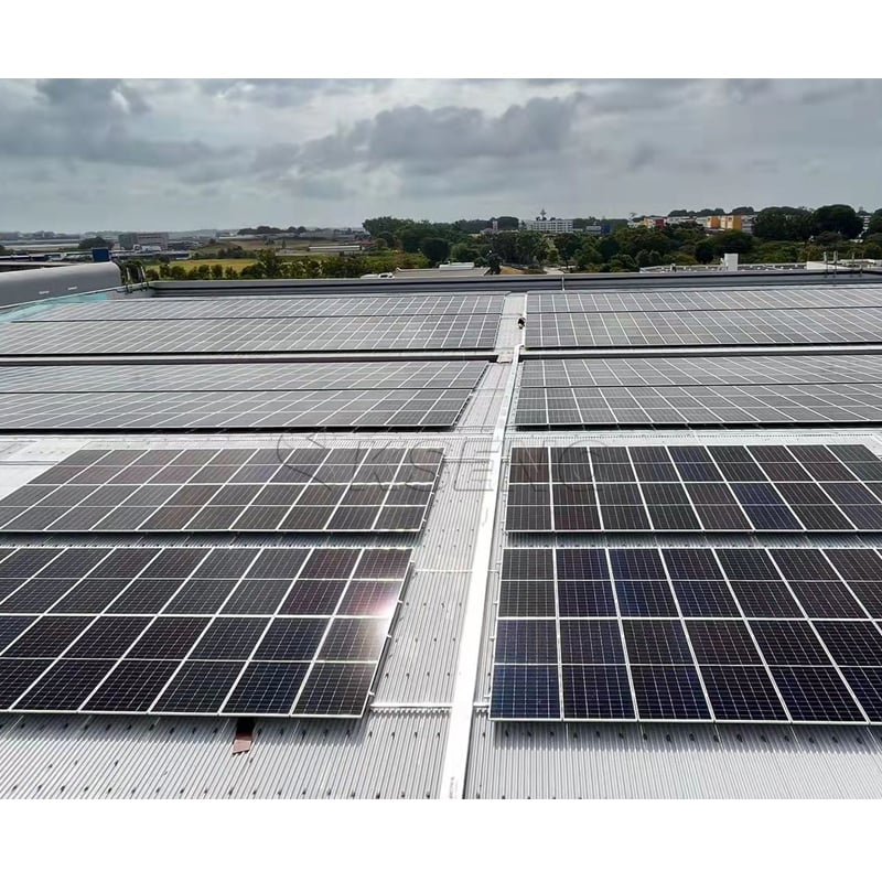 Eshraq Solar - Montagesysteme - Kseng Solar
                                                        Metal roof solar mounting systems with solar ro... Aluminum & Stainless Steel / Tin Solar Roof Mounting System - Art. 9068