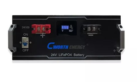 Guangdong Cworth Energy Technology Co.,Ltd. - Speicher - LBT Series 24V 100Ah LiFePO4 Battery CE-LBT-24100 - Art. 29995