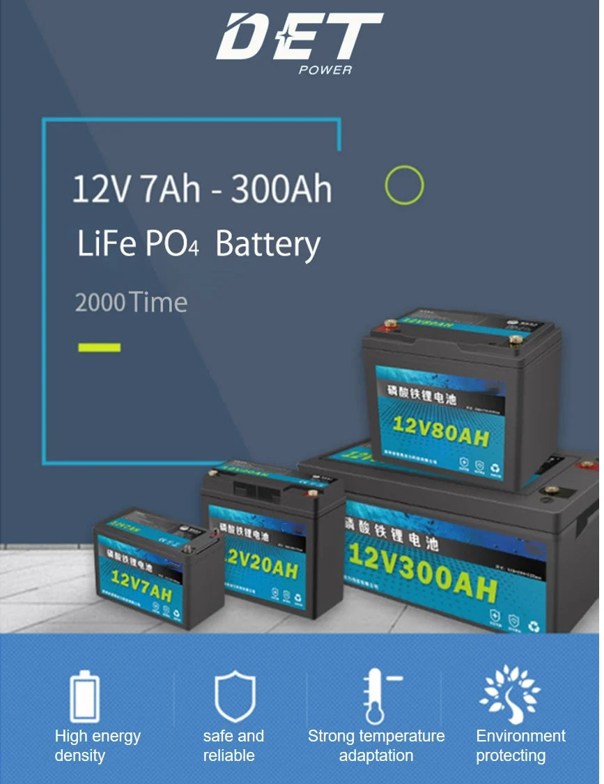 Det Power Technology Co., Ltd - Speicher - LFP100-12/LFP150-12/LFP200-12/FP300-12 LFP100-12 - Art. 20158