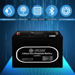 AIMS Power, Inc. - Speicher - LFP12V100B LFP12V100B - Art. 15795