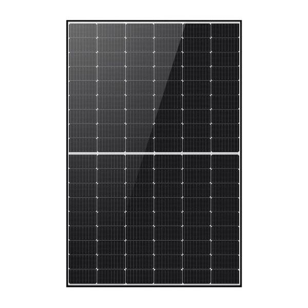 LONGi Solar Solarmodul Hi-MO5 LR5-54HIH-410M Mono Half Cut 410W Schwarzer Rahmen