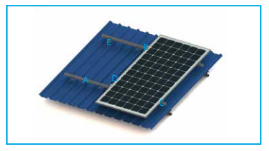 Xiamen BSL ECO Technology Co., Ltd. - Montagesysteme - L Feet Trapezoidal Metal  Roof Solar Mounting S... L Feet Trapezoidal Metal  Roof Solar Mounting System - Art. 8854