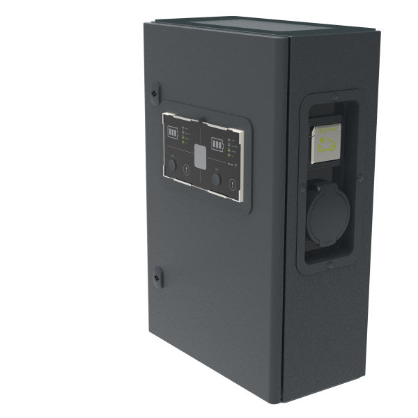 Legrand Ladestation Wallbox 4,6kW-20A 2u.3 SSDO+Typ2 1-ph.IP55/IK10