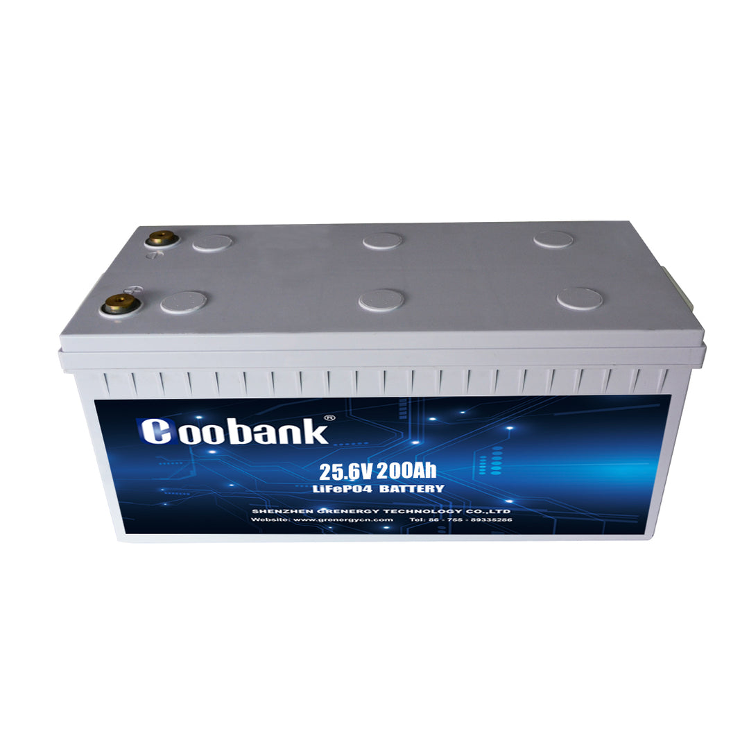 Shenzhen Grenergy Technology Co., Ltd. - Speicher - LiFePO4 Deep Cycle Battery 25.6V 200Ah 25,6V 200Ah - Art. 19006
