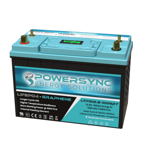 Powersync Energy Solutions, LLC - Speicher - LiFePO4 + Graphene Dual Purpose LFPG12,8-50 - Art. 32990