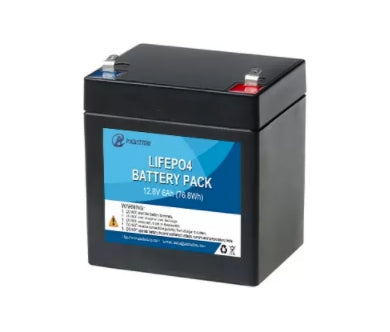 Shenzhen PAC Technology Co., Ltd. - Speicher - LiFePO4 Solar Battery 12.8V 6Ah LiFePO4 Solar Battery 12,8V 6Ah - Art. 20336